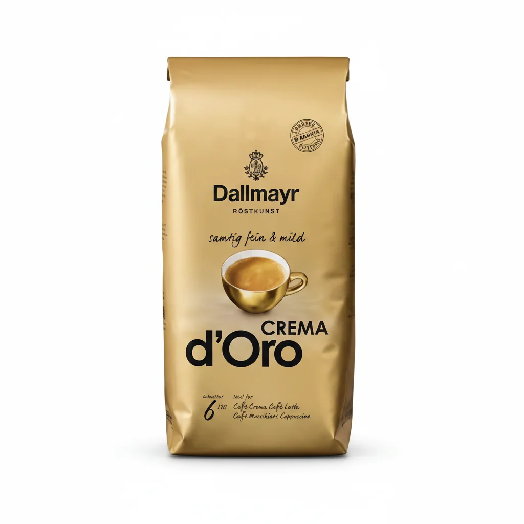 Dallmayr Crema d'Oro 1 кг Зернова / Доллмаер Крема Доро 1 кг