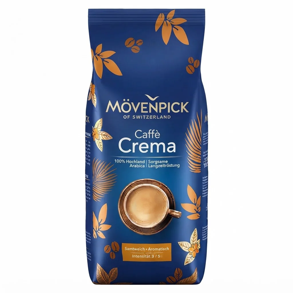 Movenpick Caffe Crema 1 кг Зернова / Мовенпік Кафе Крема
