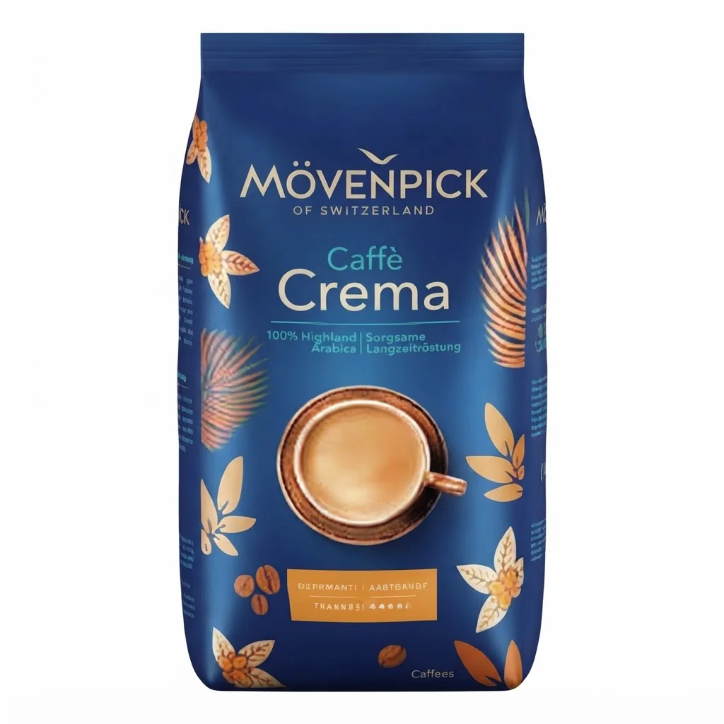 Movenpick Caffe Crema 500 г Зернова / Крема