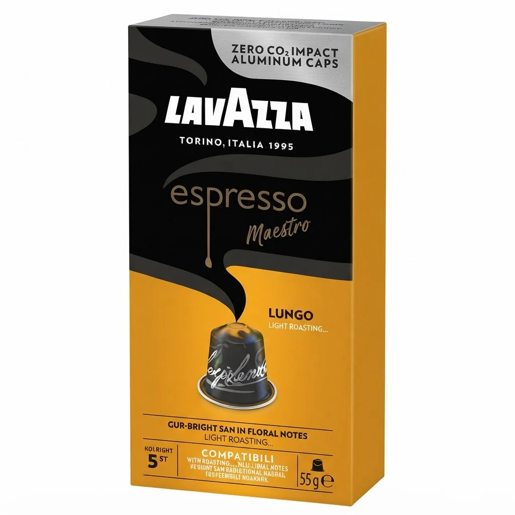 Lavazza Espresso Maestro Lungo В Капсулах / Еспрессо Лунго