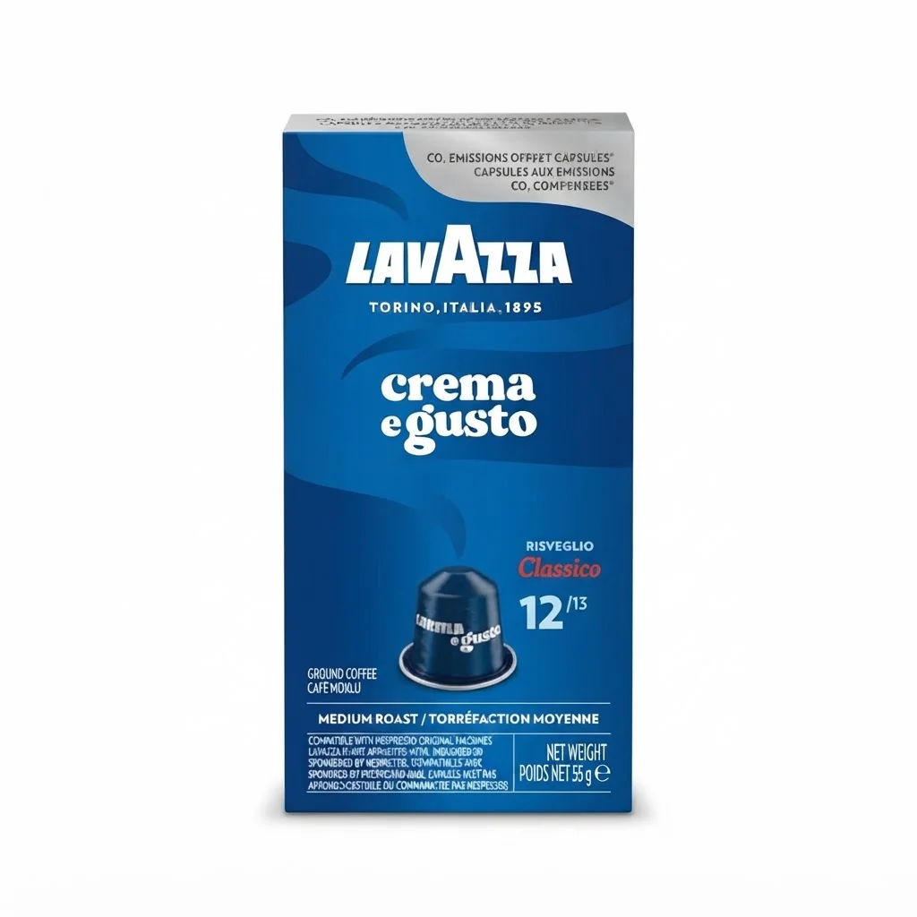 Lavazza Crema e Gusto Classico 55 г В Капсулах / Крема е Густо