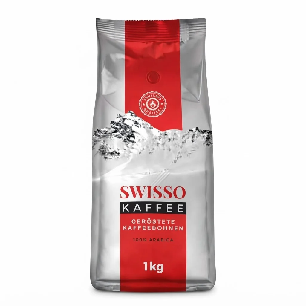 Swisso Kaffee 100% Arabica 1 кг Зернова / Свісо