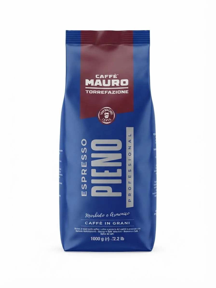 Mauro Caffè Espresso Pieno 1 кг Зернова / Еспресо П'єно