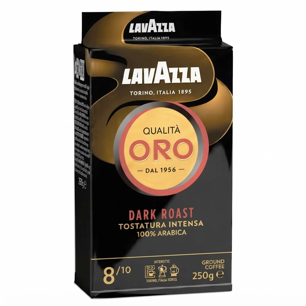 Lavazza Qualità Oro Dark Roast 250 г Мелена / Дарк Роаст