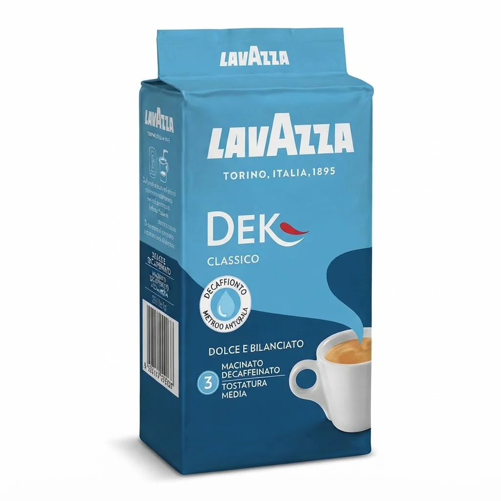 Lavazza Dek Decaffeinato 250 г Мелена / Декафеїно